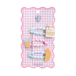 Breakfast Orange Juice Hair Clip Set, Daydream Society