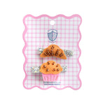 Breakfast Pastry Hair Clip Set, Daydream Society