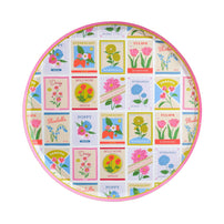 In Bloom Seed Packet Dinner Plates, Jollity & Co