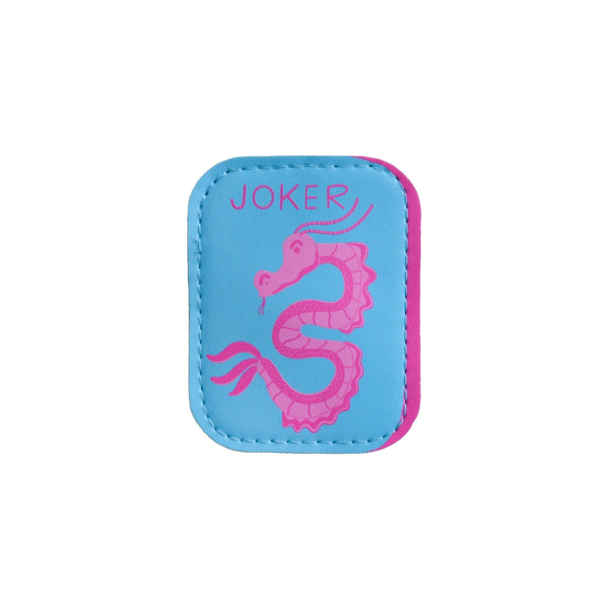 Mahjong Joker Vegan Leather Hair Clip, Jollity & Co