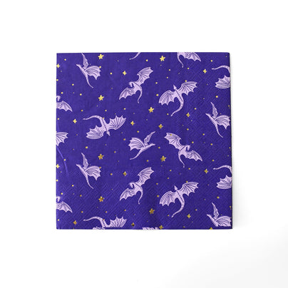 Romantasy Dragon Themed Large Napkins