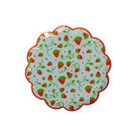 Strawberry Print Picnic Scalloped Small Plates, Shop Sweet Lulu