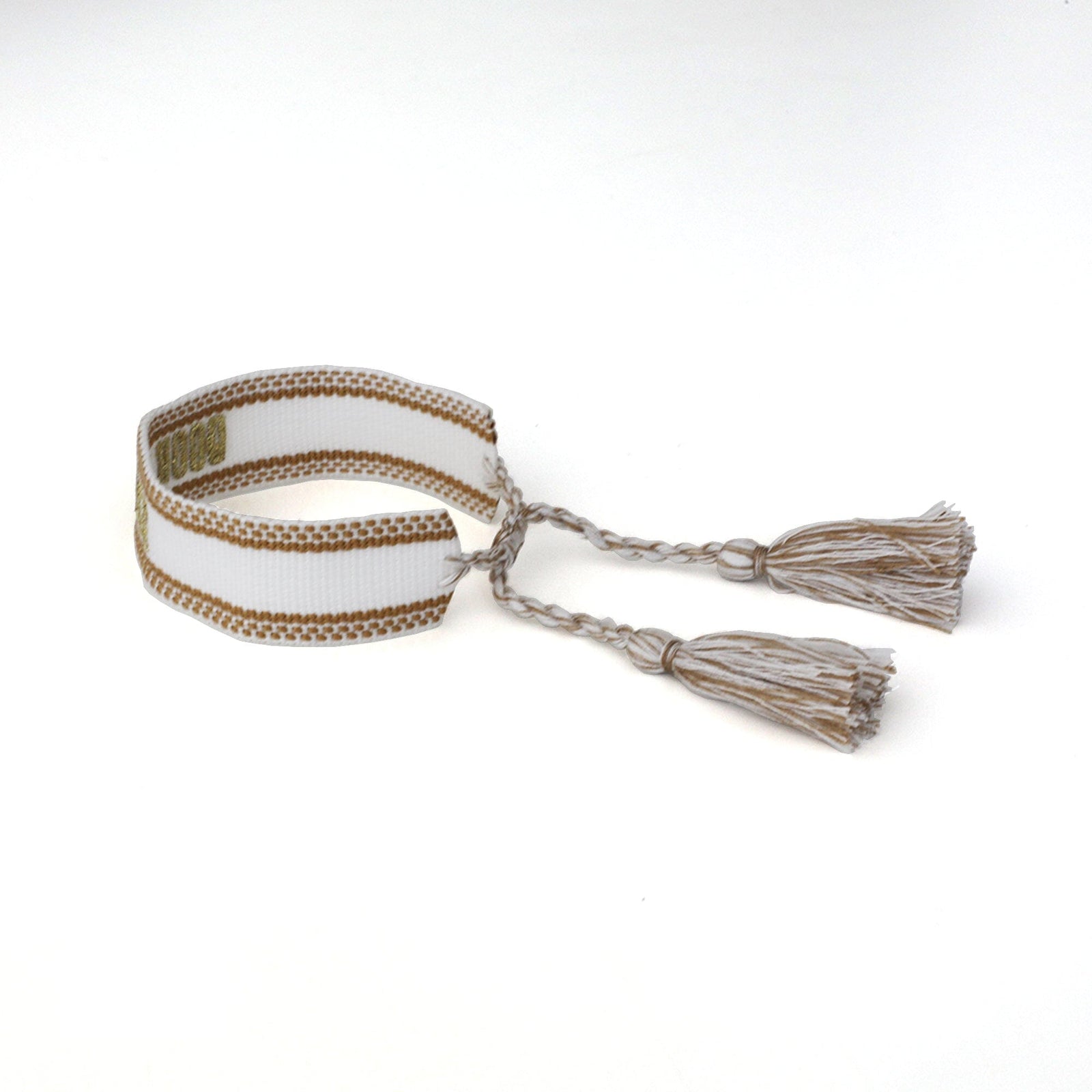 Book Club Themed Embroidered Bracelets - Book Lover Gold Jollity & Co