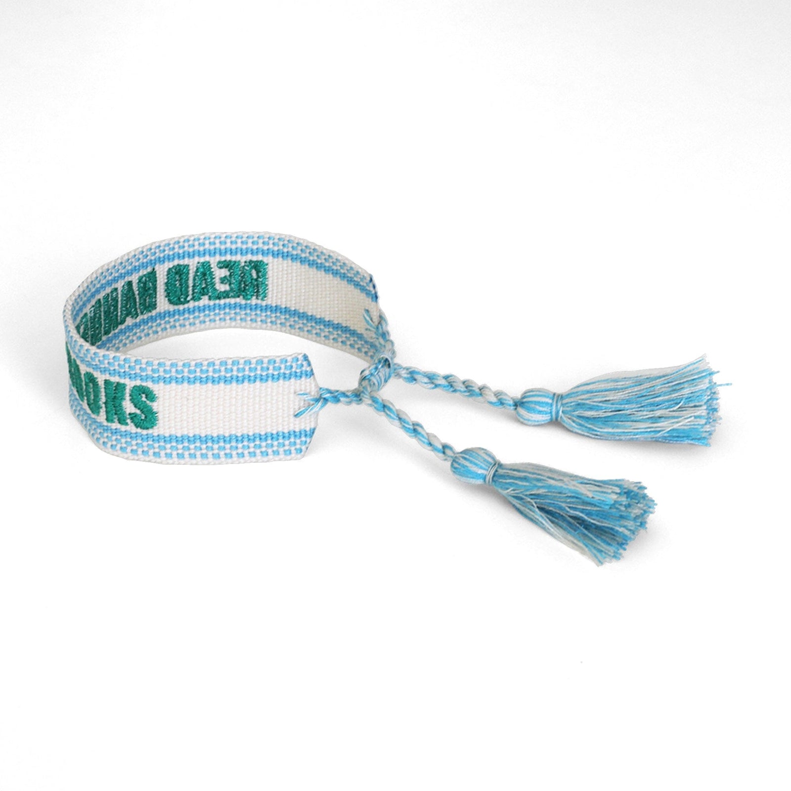 Book Club Themed Embroidered Bracelets - Read Banned Books Jollity & Co