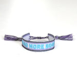 Book Club Themed Embroidered Bracelets - Read More Books Jollity & Co