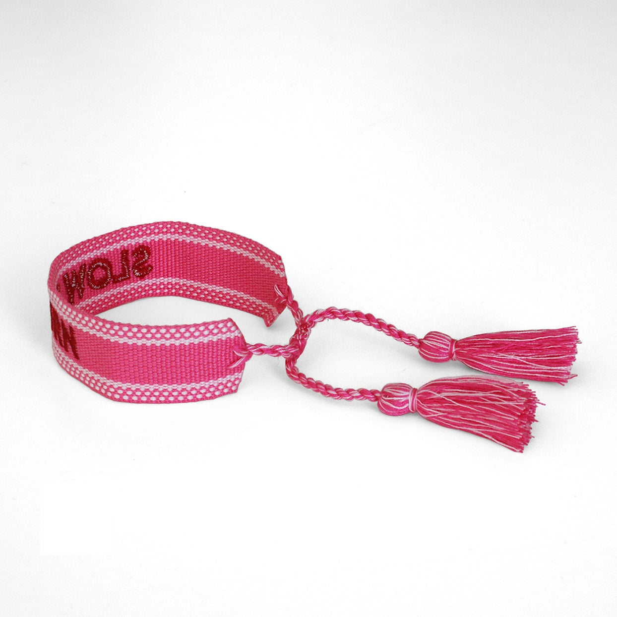 Book Club Themed Embroidered Bracelets - Slow Burn, Jollity & Co