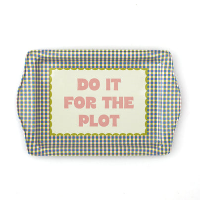 Do It For The Plot Trinket Tray, Jollity & Co