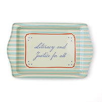 Literacy and Justice for All Trinket Tray, Jollity & Co