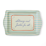 Literacy and Justice for All Trinket Tray, Jollity & Co