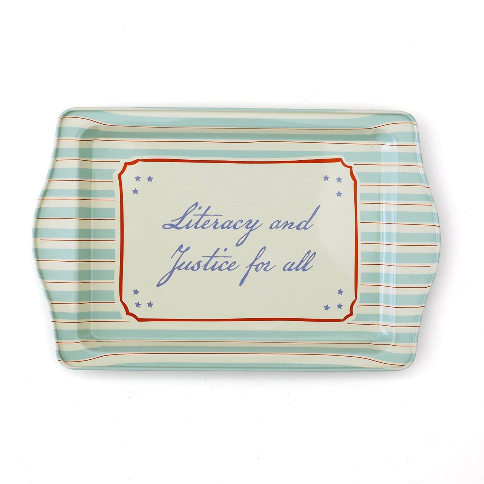 Literacy and Justice for All Trinket Tray, Jollity & Co