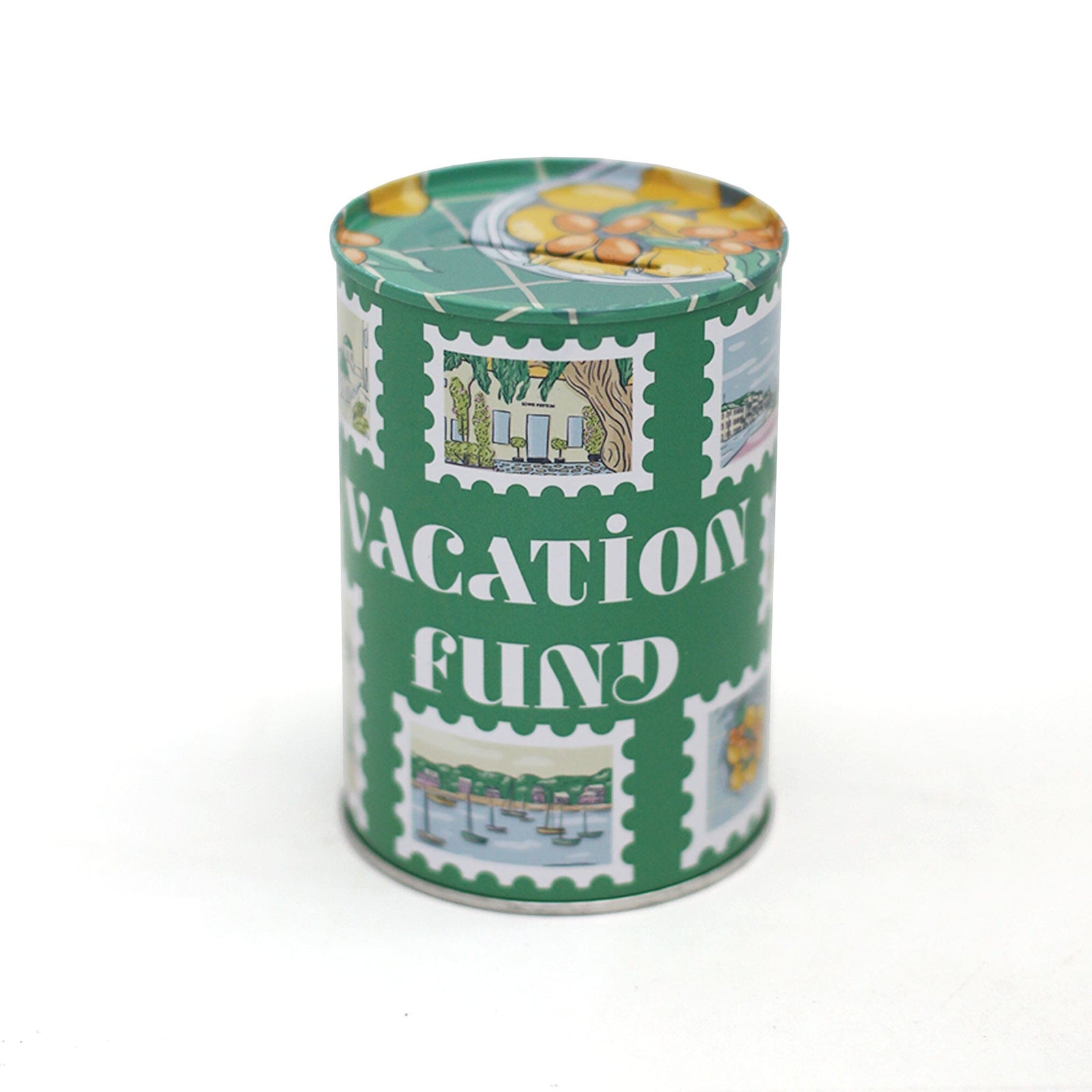 Vacation Fund Tin Coin Bank, Jollity & Co