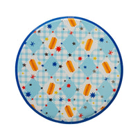 Patriotic Hot Dog Dinner Plates, Jollity & Co