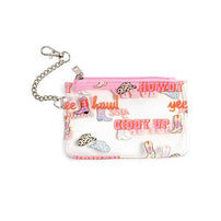 Keychain Pouch - Western Rodeo Cowgirl