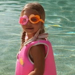 SunnyLife Kids Swim Goggles - Poppy the Peach