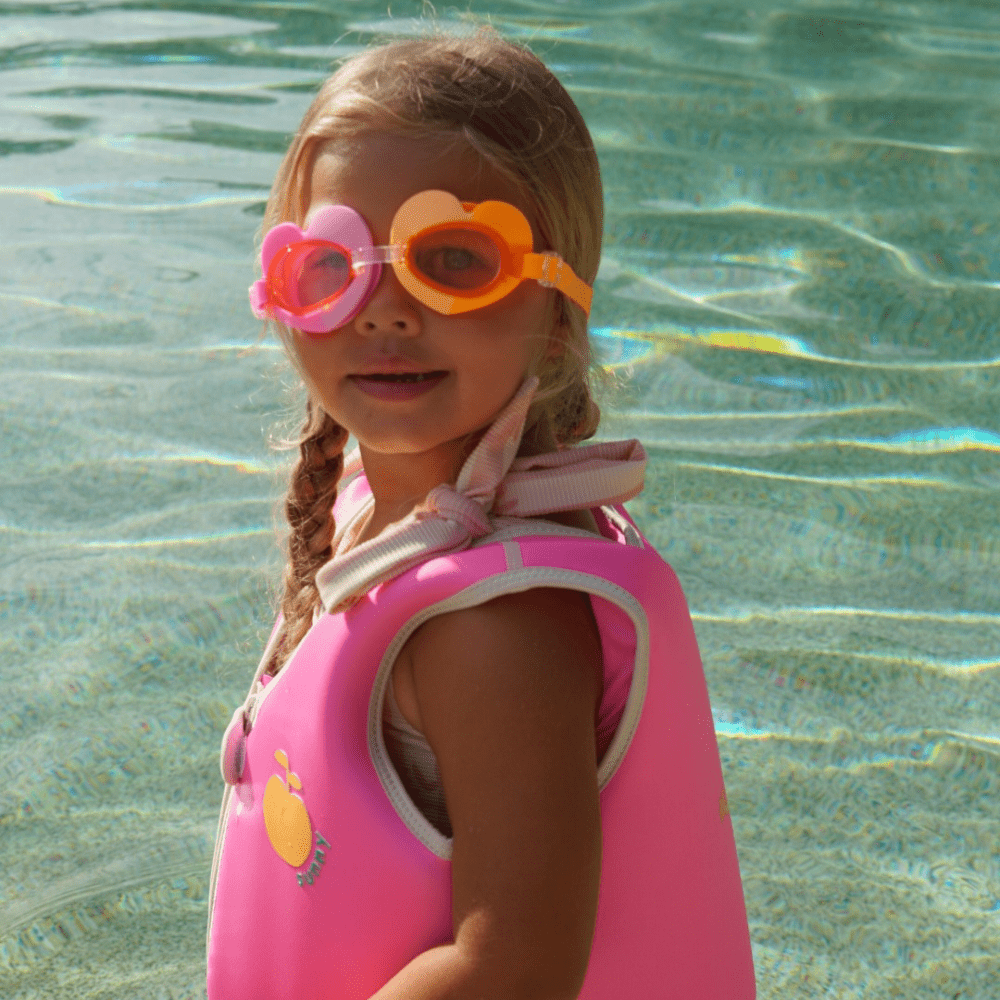 SunnyLife Kids Swim Goggles - Poppy the Peach