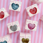 Glittery Heart Squishy - 5 Color Options