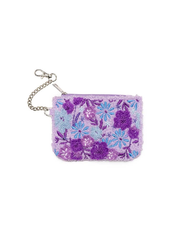 Keychain Pouch - Blooming Flowers