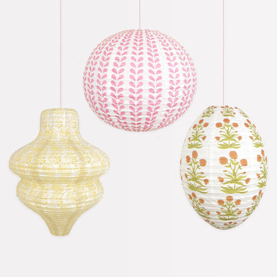Meri Meri x Molly Mahon Hanging Lanterns
