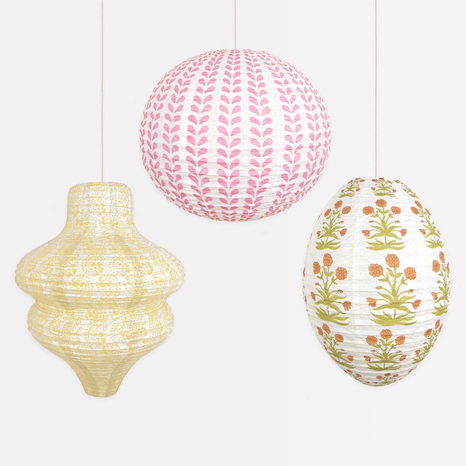 Meri Meri x Molly Mahon Hanging Lanterns