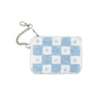 Keychain Pouch - Checkered with Stars