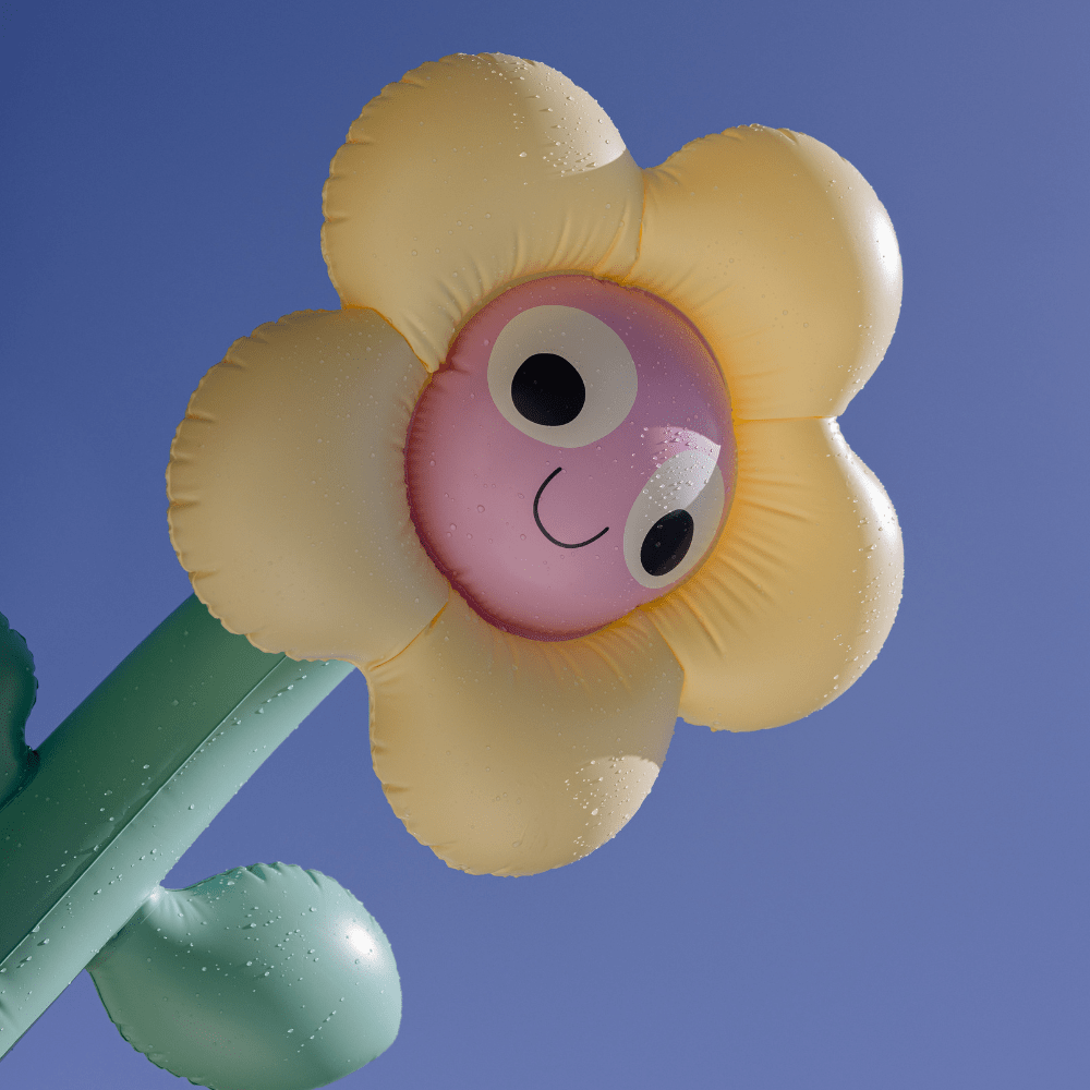 SunnyLife Kids Inflatable Noodle Set - Poppy the Peach