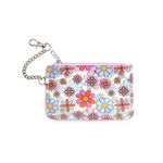 Keychain Pouch - Retro Flowers