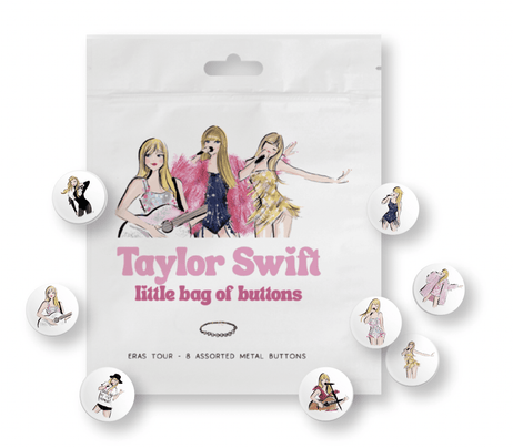 Little Bag of Taylor Swift Buttons