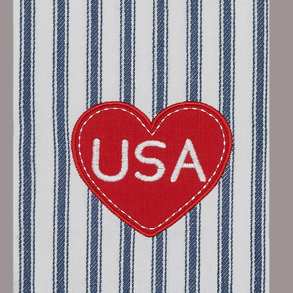 Americana Heart Kitchen Tea Towel, Shop Sweet Lulu