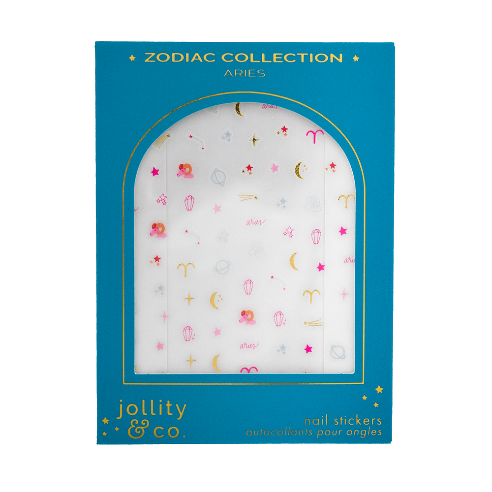 Zodiac Aries Nail Stickers, Jollity & Co