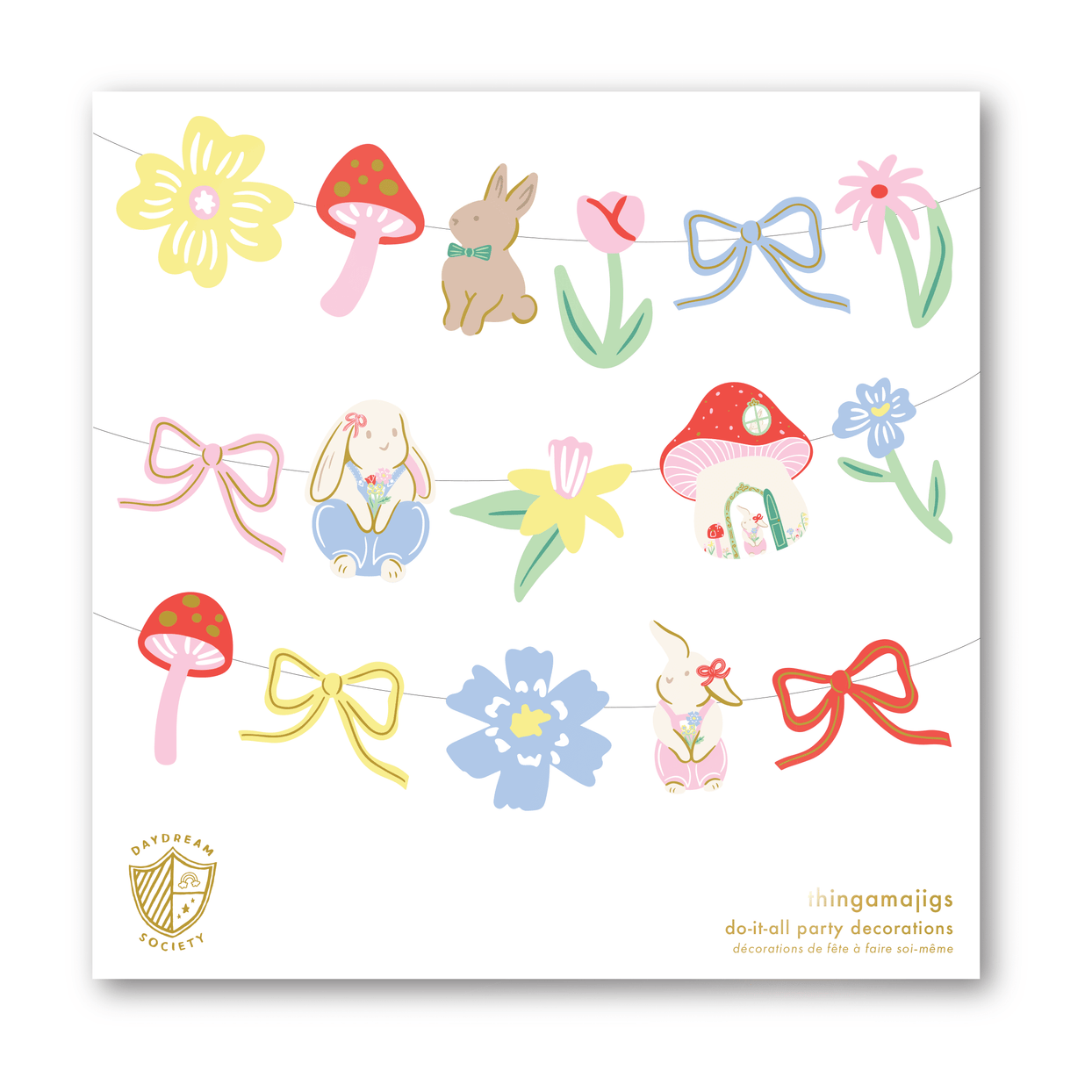 Bunnies In The Garden Overalls Thingamajigs, Daydream Society