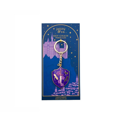 Book Club - Romantasy Shield Keychain, Jollity & Co