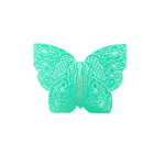 Butterfly Die-Cut Napkins in Green