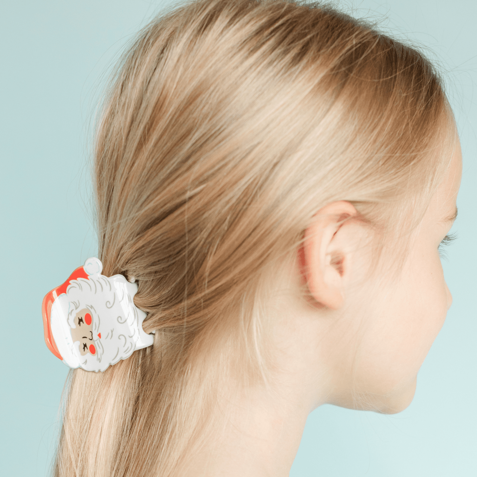 Baking Spirits Bright Santa Acetate Claw Clip, Daydream Society