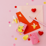 Bananas For You Eraser Classroom Valentines, Shop Sweet Lulu