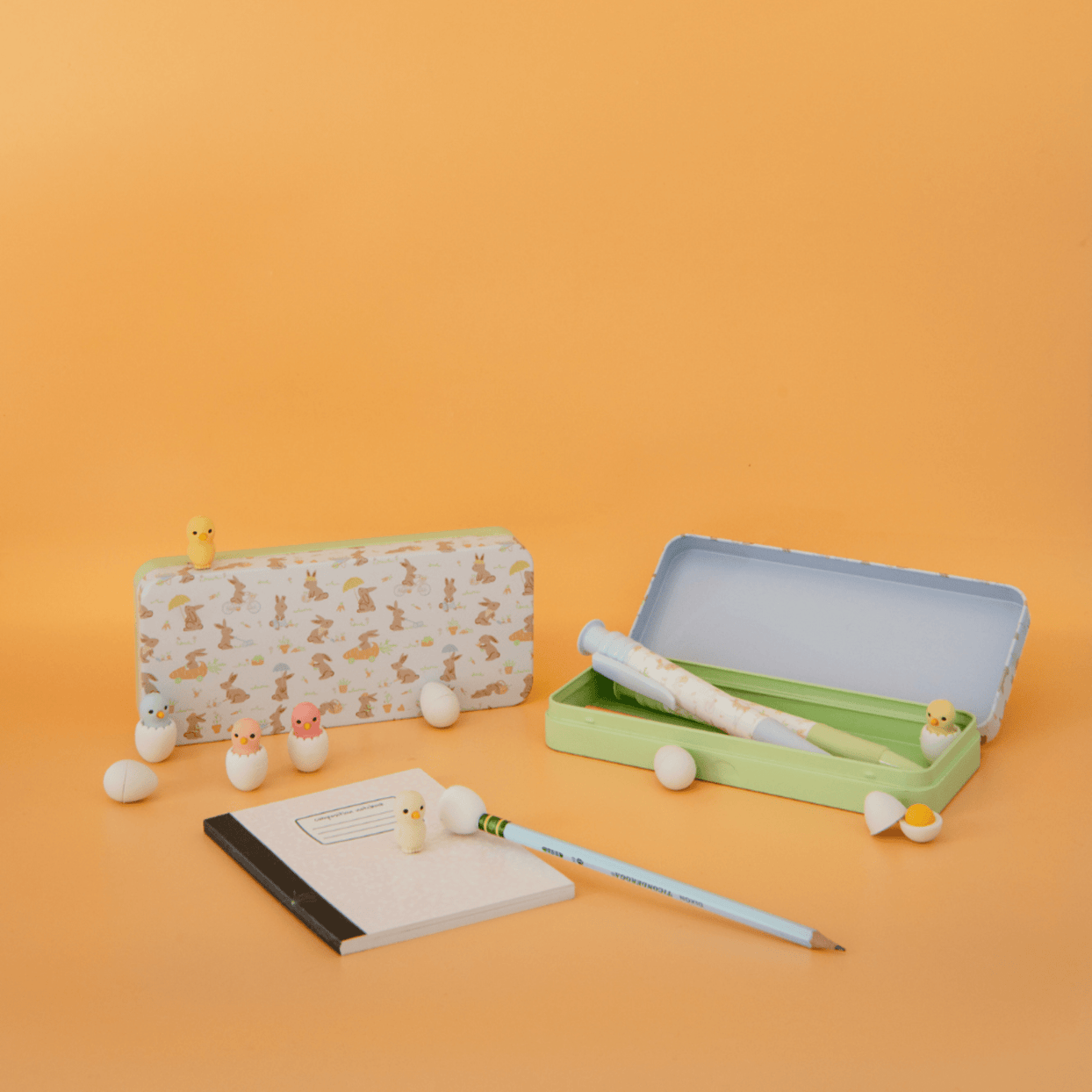 Bunnies In The Garden Pencil Case - Shop Sweet Lulu