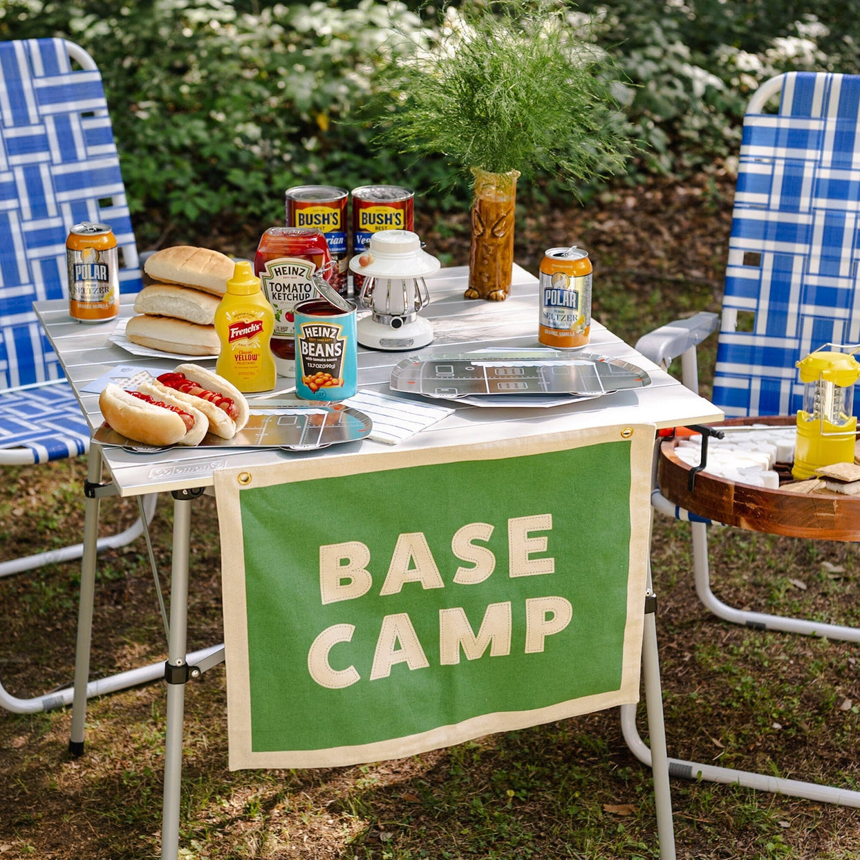 Camp Explorer Happy Trails Canvas Pennant, Daydream Society