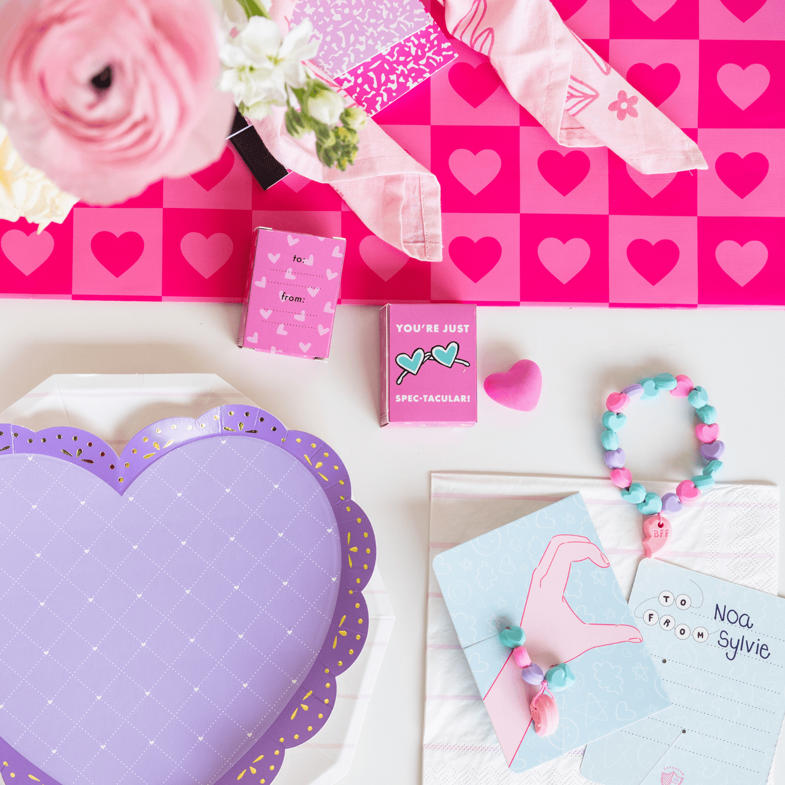 Valentine Giftables Daydream Eraser Classroom Valentines, Daydream Society