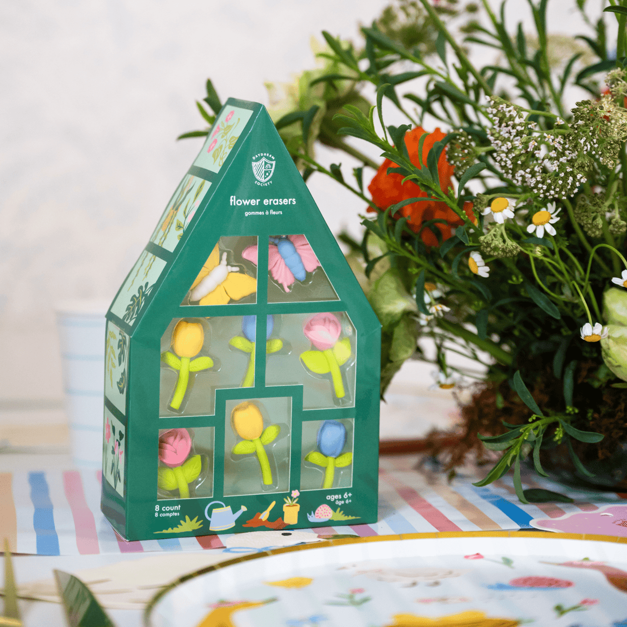 Flower Eraser Set, Daydream Society