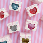 Glittery Heart Squishy - 5 Color Options