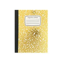 Gold Mini Composition Notebook - Shop Sweet Lulu