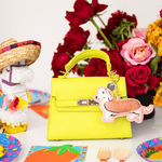 Hot Dog Dachshund Bag Charm, Daydream Society