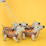 Trick or Treat Street Hot Dog Dachshund Mylar Balloon, Daydream Society
