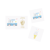 Ice Cream Dreams Temporary Tattoos - Shop Sweet Lulu