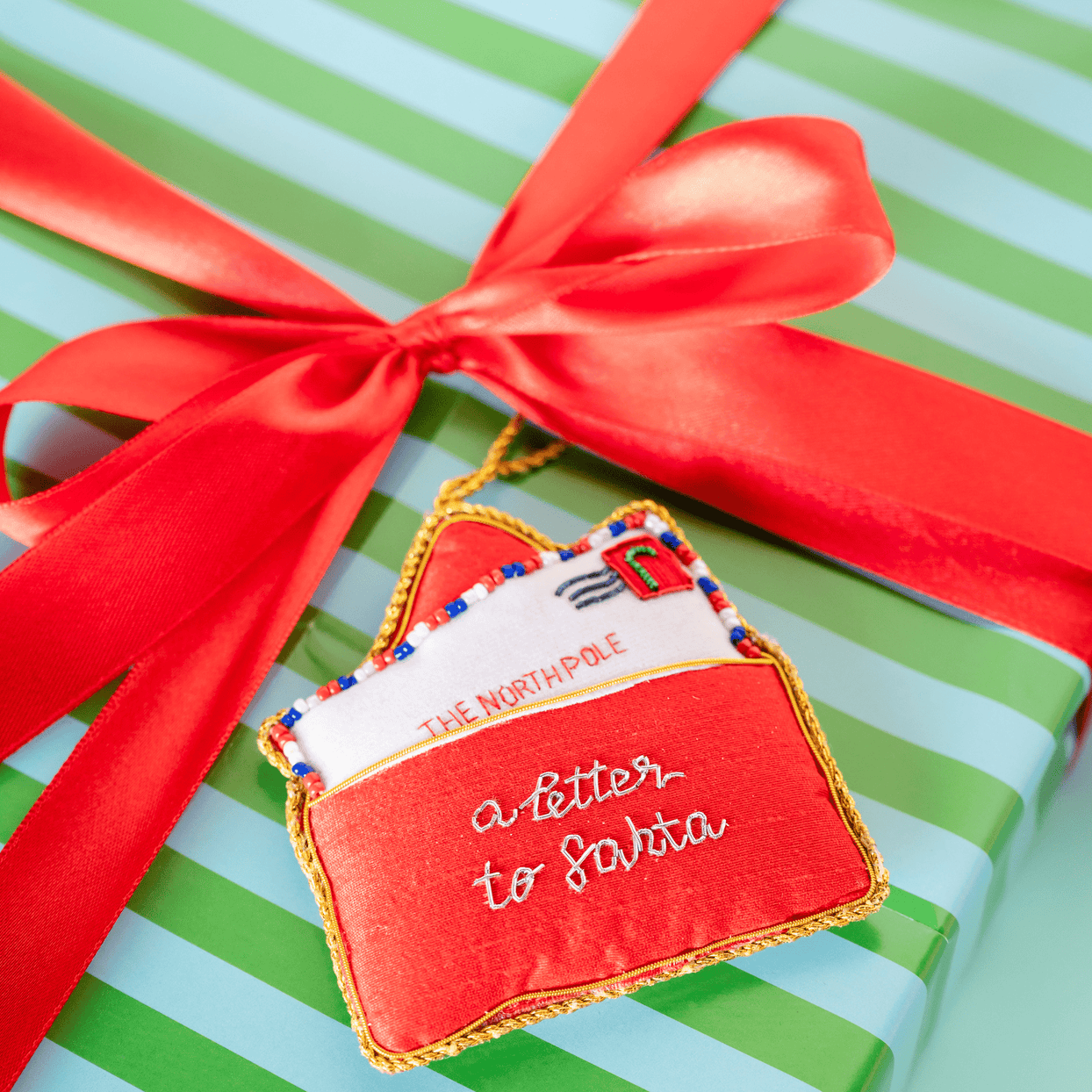 Letters To Santa Christmas Ornament