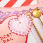  Love Birds Ruffle Heart Petite Napkins, Daydream Society