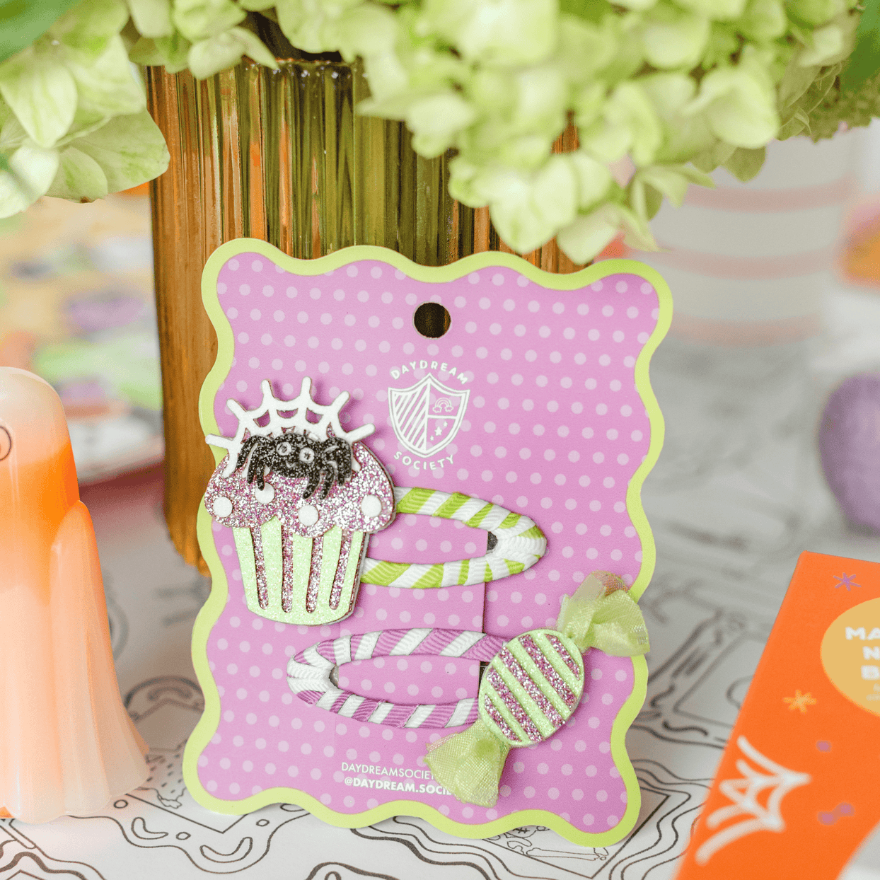 Monster Mash Sweet Treat Hair Clip Set, Daydream Society