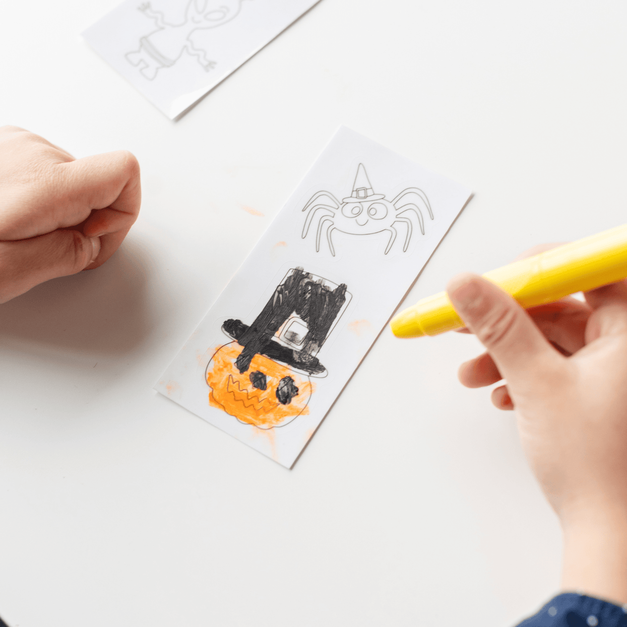 Monster Mash Window Cling +  Crayon Set, Daydream Society