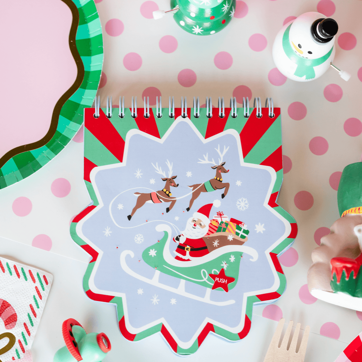 Oh What Fun Light Up Notebook, Daydream Society