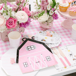 On the Farm Large Pink Plates, Daydream Society
