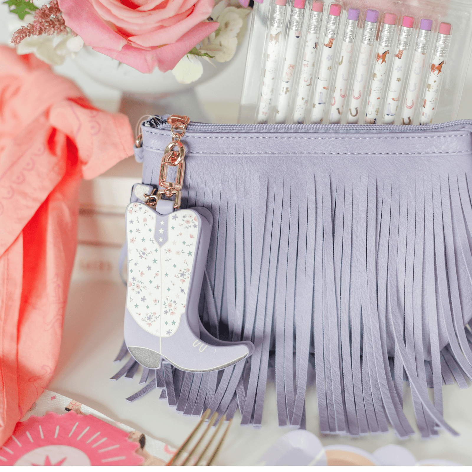 Pony Tales Cowgirl Boot Bag Charm, Daydream Society